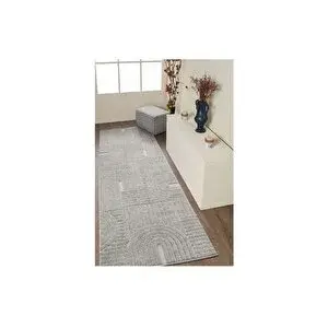 Vivense Eli̇t Bukleli̇ Yumuşak Peluş Post Shaggy Hali, 691b, 120x450
