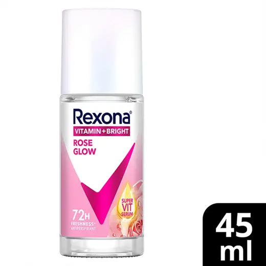 Rexona Vitamin + Bright Kadın Roll On Deodorant Rose Glow 45 ml
