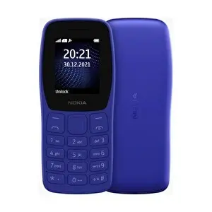 Nokia 105 Classic Tuşlu Mavi Cep Telefonu (Nokia Türkiye Distribütör Garantili)