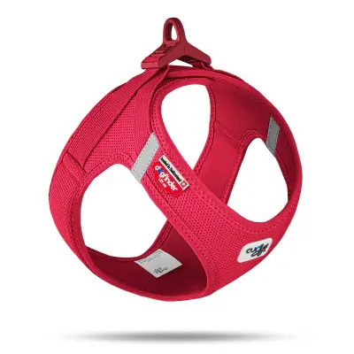 Curli Vest Harness Köpek Göğüs Tasması 38,3x43,3cm (Kırmızı) [S]
