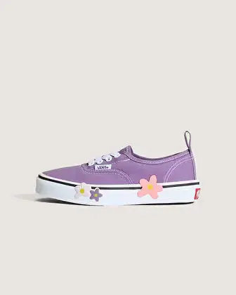 ÇOCUK AUTHENTIC ELASTIC LACE FLOWER AYAKKABI (4-8 YAŞ) Prism Purple