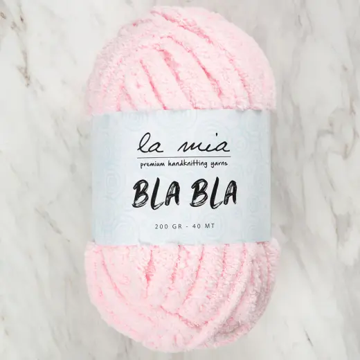 La Mia Bla Bla Pembe El Örgü İpi - LB009
