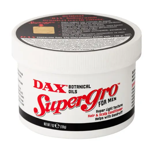 Dax Supergro Erkekler İçin Saç Bakım Yağı 198 gr