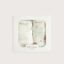 Woodland Body 2'Li Kutu Ekru/Baskılı 10