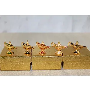 evimdeyokyok Evimdeyokyok Mineli Metal Alaatin Lambası Alk3838 T20