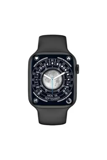 W59 Watch IOS ve Android Uyumlu MActive 2.05" inç Geniş Ekranlı Siyah Akıllı Saat