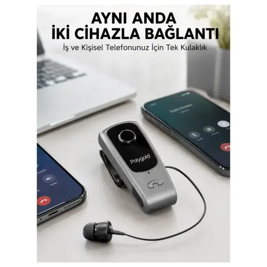 Zenviaa Mikrofonlu ve Ses Kontrollü Kablosuz Kulak Içi Kulaklık Zenviaab