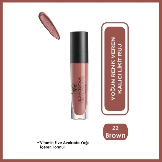 Golden Rose Longstay Liquid Matte Lipstick 22