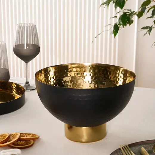 Karaca Home Arven Ayaklı Dekoratif Kase 25 cm