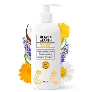 Göz Yakmayan Bebek ve Çocuk Şampuanı Vegan Organik İçerikli- 300 ml