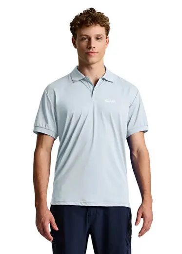 Tech Pique Polo Evo Gri Polo Yaka Kısa Kollu Erkek T-shirt