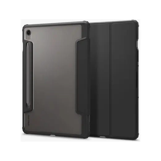 Spigen Galaxy Tab S10 FE / S9 ile Uyumlu Kılıf Ultra Hybrid Pro Manyetik Stand özellikli Sararmaya Dayanıklı Siyah Şeffaf Kapak - ACS09498 (Spigen TR Garantili)