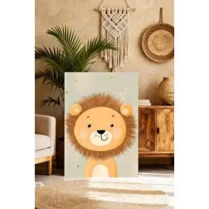 Mgi Design Lüks Sevimli Bebek Resmi Vintage Etkili Kanvas Tablo Lüks Duvar Sanatı | Modern Duvar Dekoru | Salon, Yatak Odası Ve Ofis İçin | Sanatsal Ev Dekorasyonu 35x50 cm