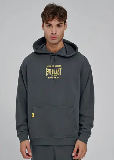 Sporting Goods Comfort Füme Kapüşonlu Erkek Sweatshirt