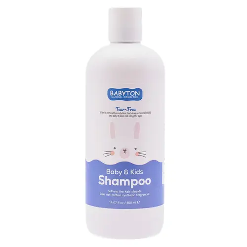 Babyton Göz Yakmayan Doğal Bebek ve Çocuk Şampuanı 400 ml