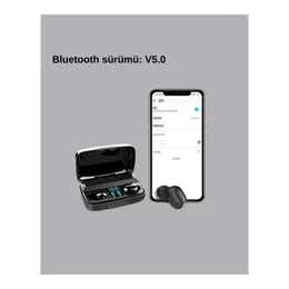 Aslanoğlu Store Mey Ithalat® Tws A10S Bluetooth 5.0 Kulaklık – Yüksek Ses Kalitesi, Ergonomik, Uzun Pil Ömürlü Yeni 2