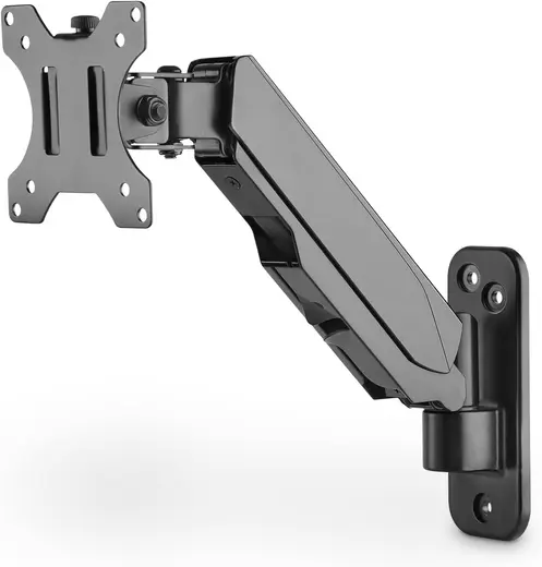 DIGITUS Tek Gaz Basıncı Yayı Monitör Duvar Tutucu 17-32" - 8 kg (maks.) - Siyah