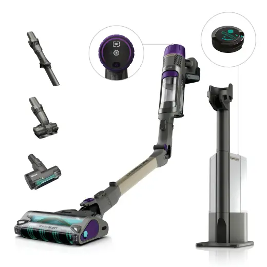 Shark PowerDetect Clean&Empty Auto-Empty Sistemli Pet Başlıklı Şarjlı Dikey Süpürge- IP3251EUT