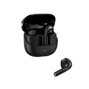 Bix TW5 Pro Soundcraft 5.3 Çift Mikrofonlu TWS Kablosuz Kulak İçi Bluetooth Kulaklık Siyah