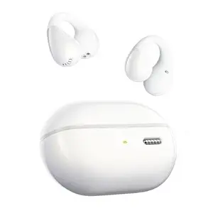 SoundPEATS Pearl Clip Pro Hi-Res LDAC ENC OWS Kablosuz 6.0 Bluetooth Kulaklık - Beyaz