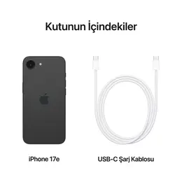 Apple iPhone 17e 256 GB Siyah 8