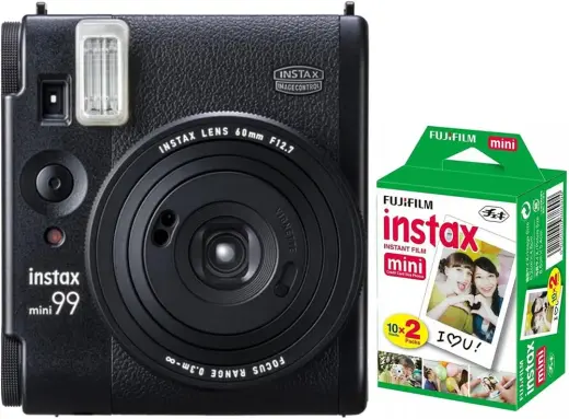 Instax Fujifilm Mini 99 Fotoğraf Makinesi+askı+pil+20'li film