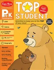 Top Student : Grade PreK Activity Book