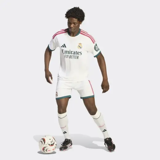 adidas Real Madrid 26/27 Erkek Beyaz İç Saha Şortu