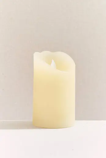 Silindir Led Mum 12.5x7.5 cm