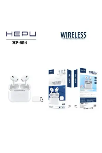 Hp-654 Anc Kablosuz Kulak Içi Bluetooth Kulaklık Kılıf Hediyeli