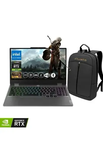 LOQ Gaming Notebook i5-12600HX 8 GB RAM 512 GB SSD RTX3050 6 GB 15.6" FHD 144Hz IPS FreeDOS 83GS