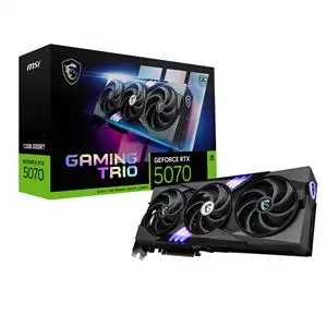 MSI GeForce RTX 5070 GAMING TRIO OC 12G GDDR7 192Bit DLSS 4 Ekran Kartı