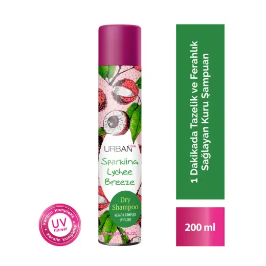 Urban Care Sparling Lychee Breeze Hacimlendirici Kuru Şampuan 200 ml