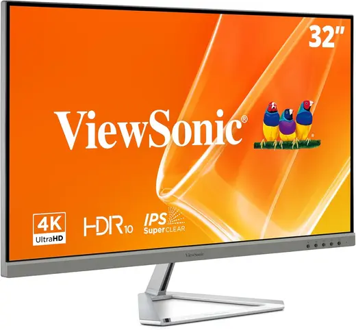 ViewSonic VX3276-4K-MHD 32" 4K UHD, 60HZ, 4 MS, VA, HDR10, 2xHDMI+DP+Mini DP