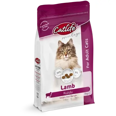 Catlife Kuzulu Yetişkin Kedi Maması 1kg