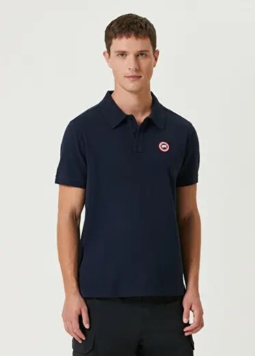 Beckley Lacivert Polo Yaka T-shirt