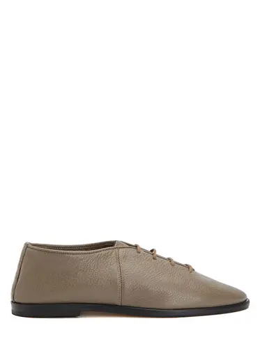 Chill Laces Taupe Kadın Deri Loafer