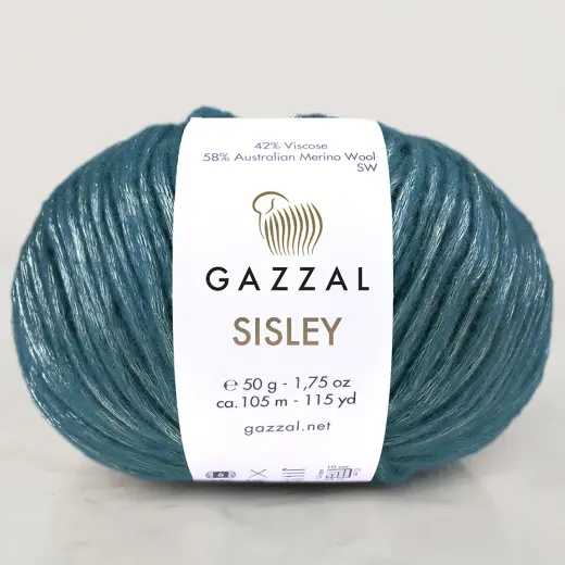 Gazzal Sisley Yeşil El Örgü İpi- 5722