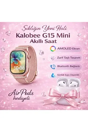 Sevgiliye Özel Avantajlı Set Akıllı Saat+Airpods
