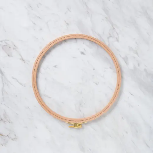 Nurge 8 mm Vidalı Ağaç Nakış Kasnak - No-5