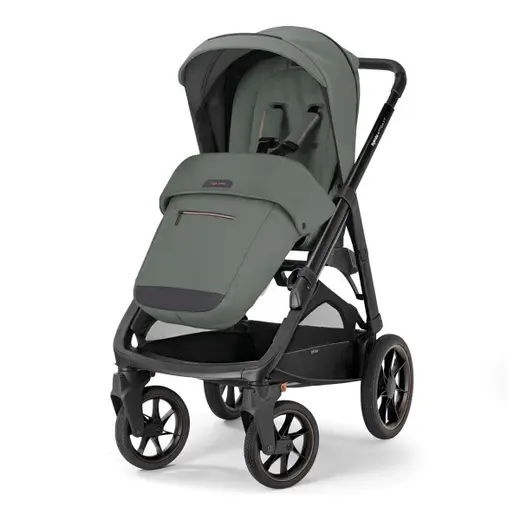 Inglesina Aptica XT Glam Tek El Tek Hamle ile Katlanıp Açılan Çift Yön Bebek Arabası - Taiga Green