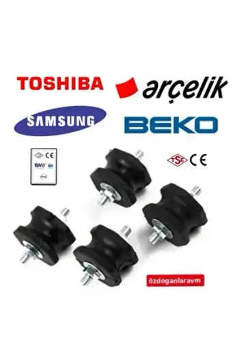 Klima Konsol Titreşim Önleyici Takoz Lastiği 45x2 (4'lü Paket)