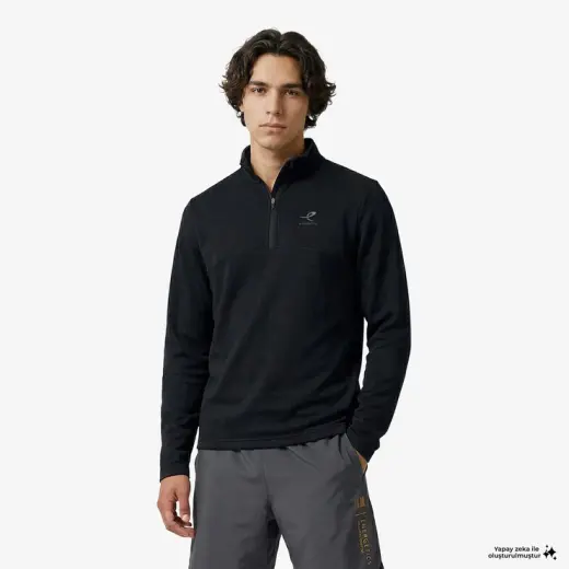 Energetics Roy V Erkek Siyah Outdoor Polar