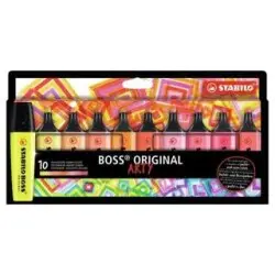Stabilo Boss Original Arty Sıcak Set 10Lu