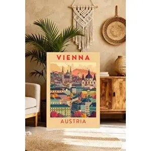 Mgi Design Lüks Vintage Seyahat Posteri Çağdaş Kanvas Tablo Modern Ev Dekoru | Modern Duvar Dekoru | Salon, Yatak Odası Ve Ofis İçin | Sanatsal Ev Dekorasyonu 50x70 cm