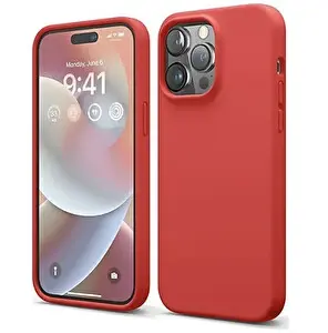 Preo iPhone 14 Pro Max Nano Kırmızı Telefon Kılıfı