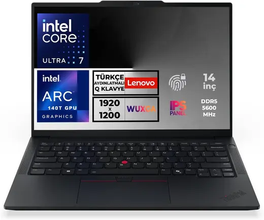 Lenovo ThinkPad E14 G7 Ultra 7 255H 32 GB 1 TB SSD 14" WUXGA Windows 11 Pro Notebook 21SX007CTX 023