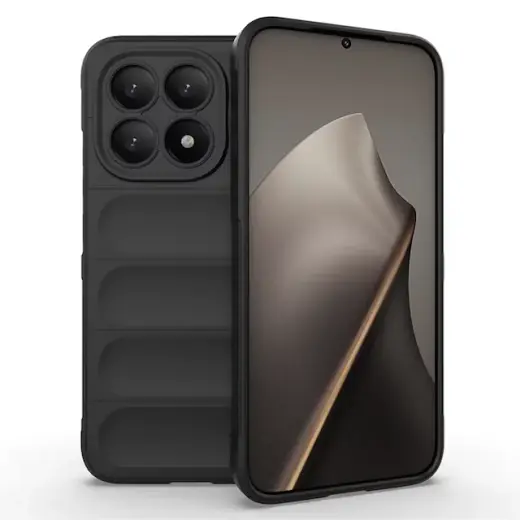 Microcase Xiaomi 17 Miami Serisi Darbeye Dayanıklı Silikon Kılıf Al3420 Siyah