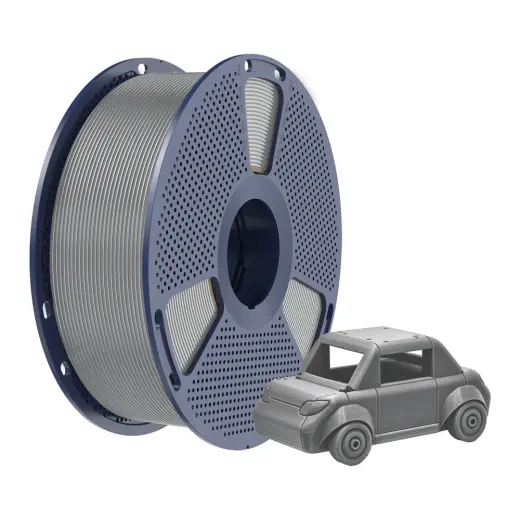 Sunlu PETG Filament Gri 1.75 MM 1kg Yüksek Kalite ve Düşük Büzülme Oranı ile 3D Yazıcı Uyumlu