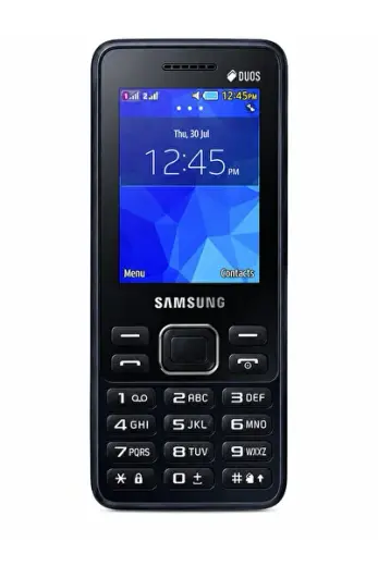 Samsung B350E Çift Hatlı Tuşlu Cep Telefonu Siyah